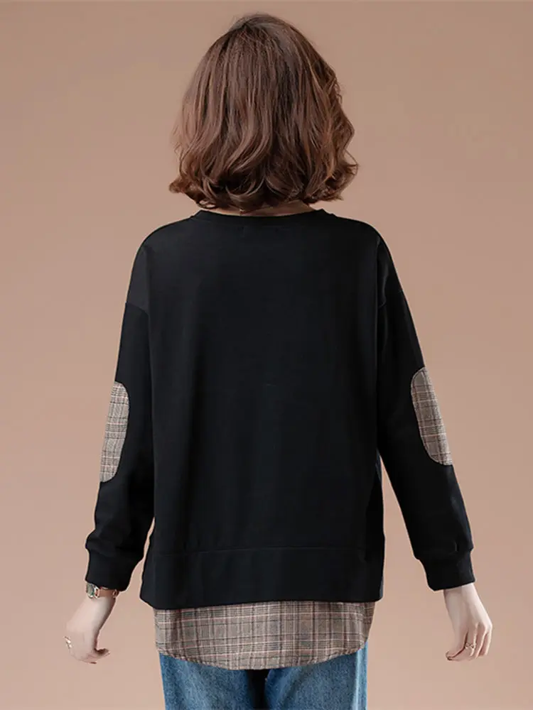 Толстовка с капюшоном размера плюс в стиле вестерн верхняя одежда для женщин