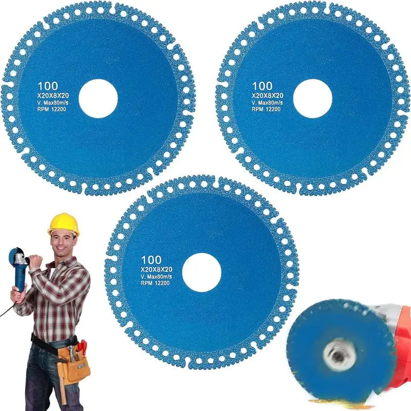 

Diamond Cutting Blade Angle Grinder Cutting Disc For Colour Steel Tile Durable And Wear-proof Saw Blade For Cutting Porcelain