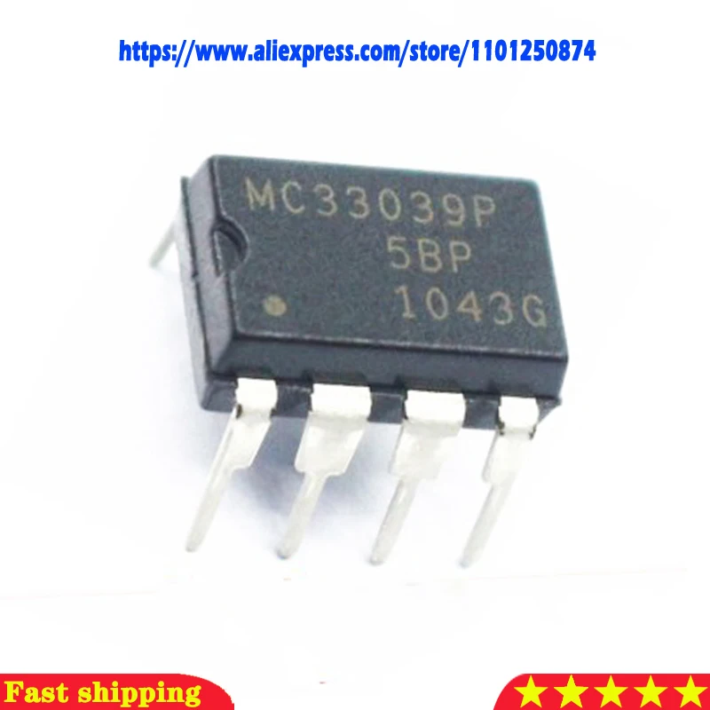 5 шт. MC33039P DIP8 MC33039 DIP 33039 DIP-8 MC33039PG