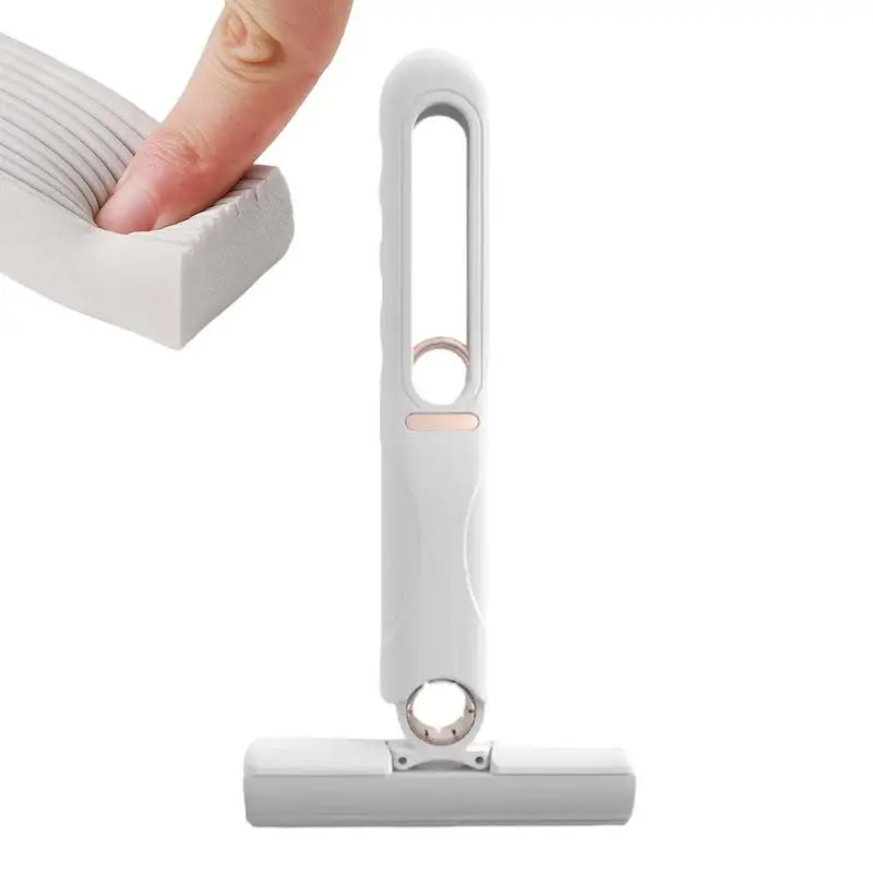 

Portable Mini Mop Portable Strong Absorbent Cleaning Mop Short Mop For Wet And Dry Use Foldable Floor Cleaning System For