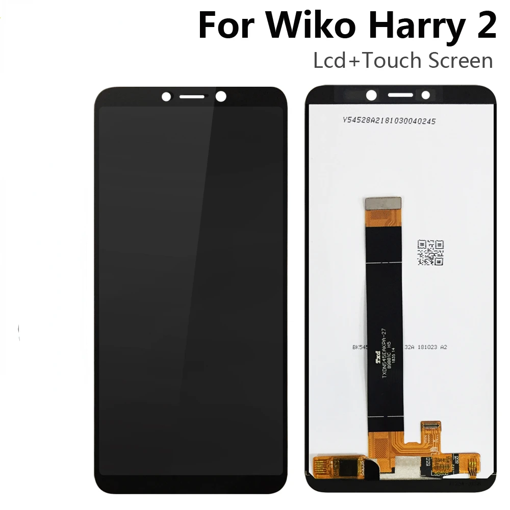 

For Wiko Harry 2 W-V600 LCD Display and Touch Screen Digitizer Assembly For Wiko Tommy3 Plus LCD Display Sensor