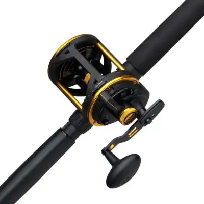 

6' Lever Drag Conventional Combo, Reel Size 60