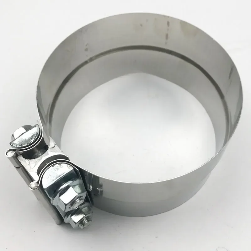 1 шт. Зажим глушителя экскаватора Figzero из нержавеющей стали 100 мм для Volvo 210 240 290 360