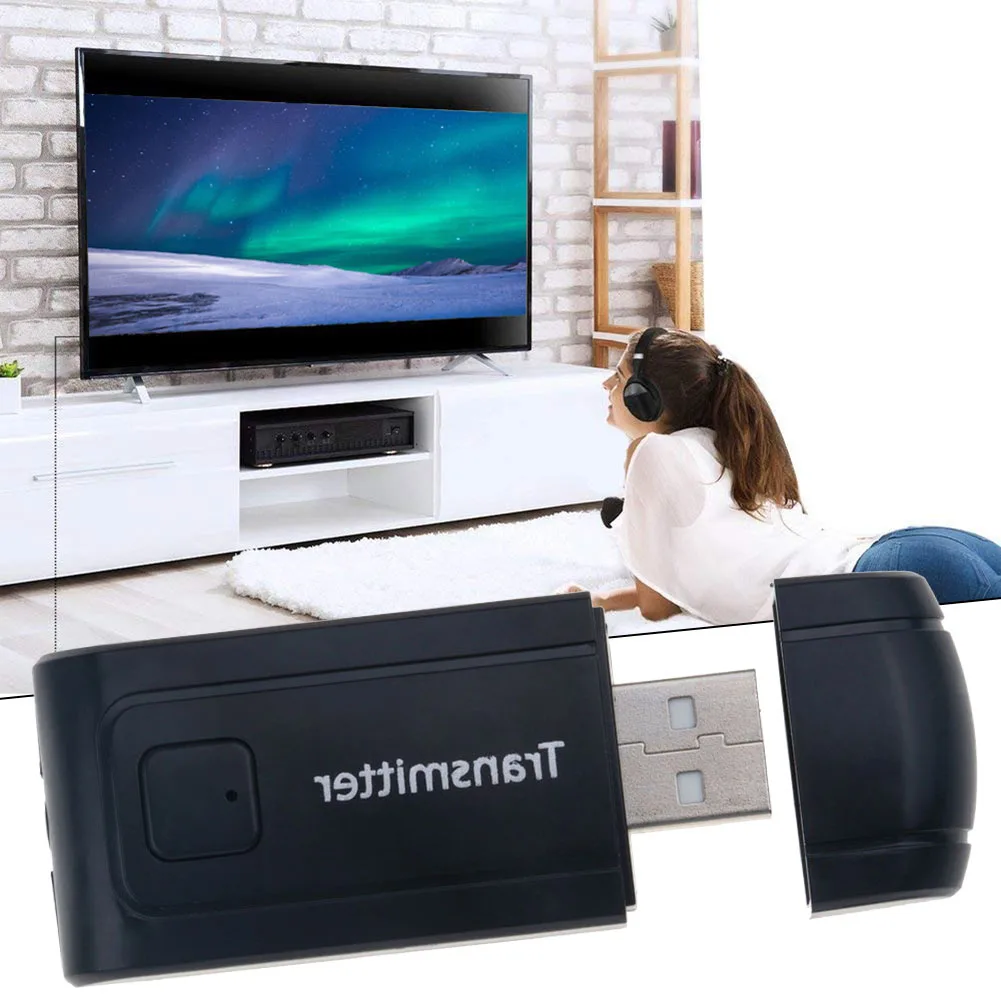 

USB Bluetooth 5,0 приемник передатчик два в одном автомобильный Bluetooth передатчик приемник Bluetooth аудио адаптер Аксессуары