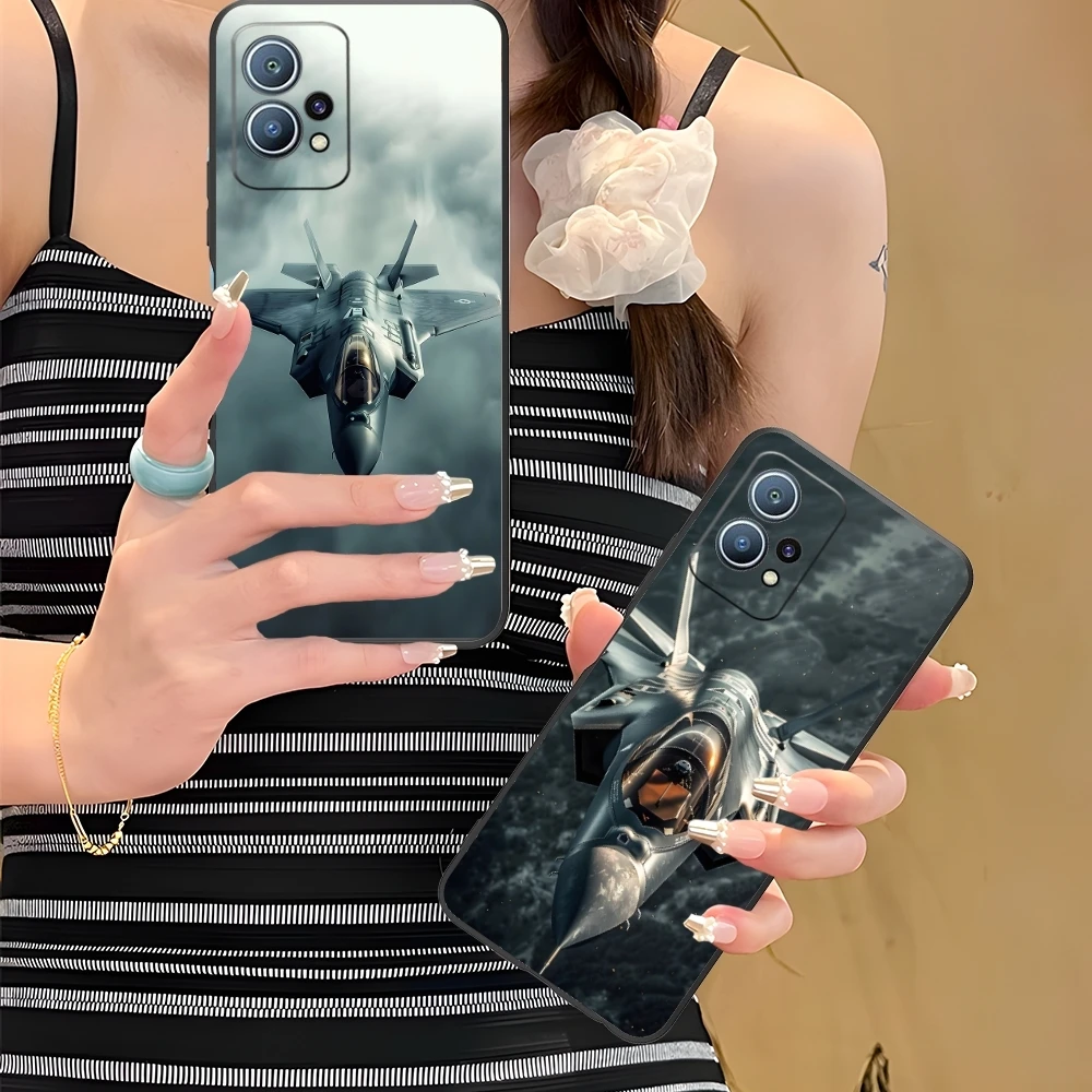 Чехол для мобильного телефона AirForce Plane Huawei P60 P50 P40 P30 P20 P10 P9 P8 Pro Lite Plus черный мягкий