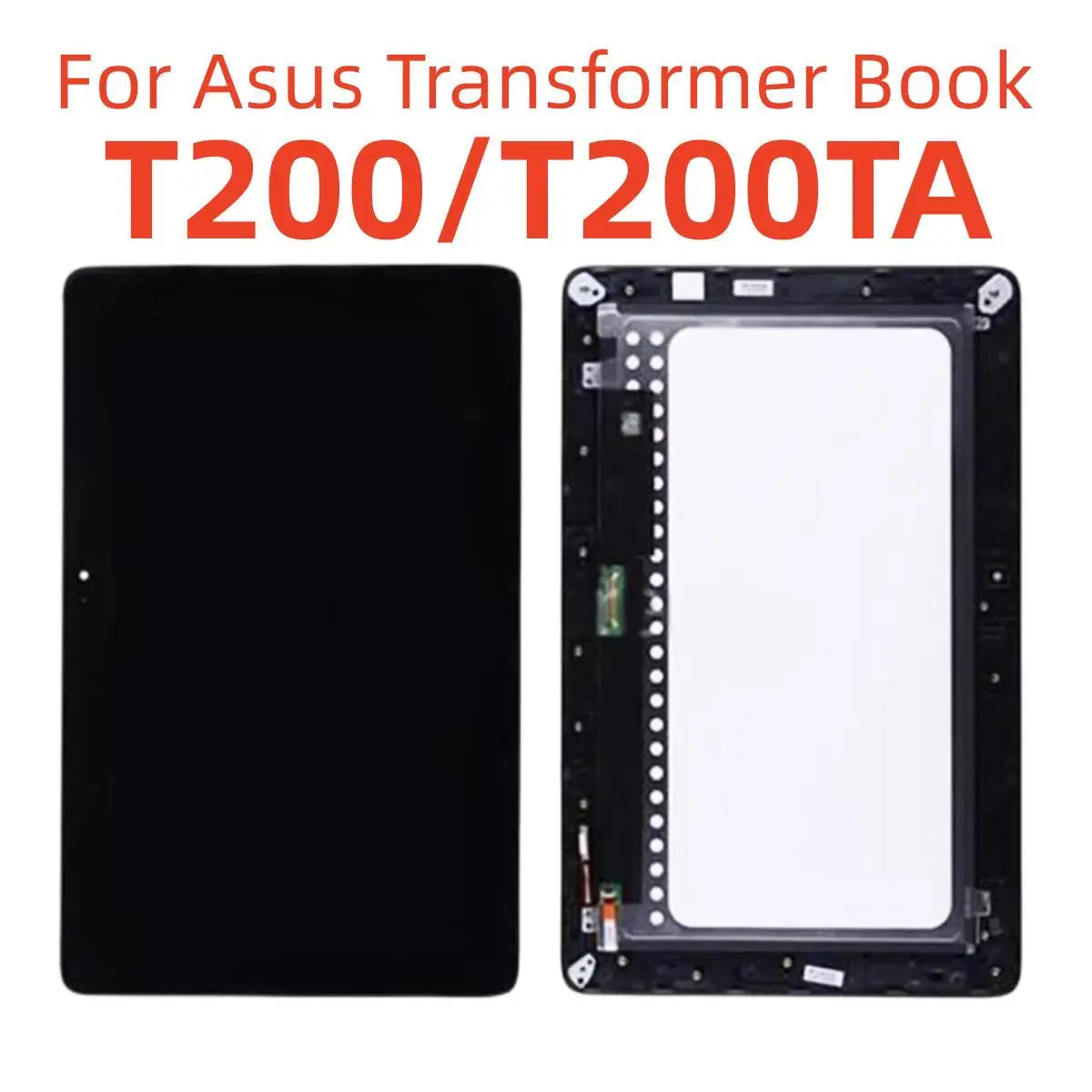 For Asus Transformer Book T200 T200TA LCD With Frame,Tablet LCD Touch Screen Digitizer Panel Assembly For Asus T200 T200TA