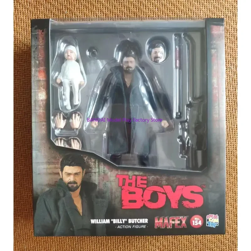 Фото В наличии: Коллекционная фигурка Medicom Toy Mafex №154 Уильям Билли Бутчер, игрушка, подарок. №3