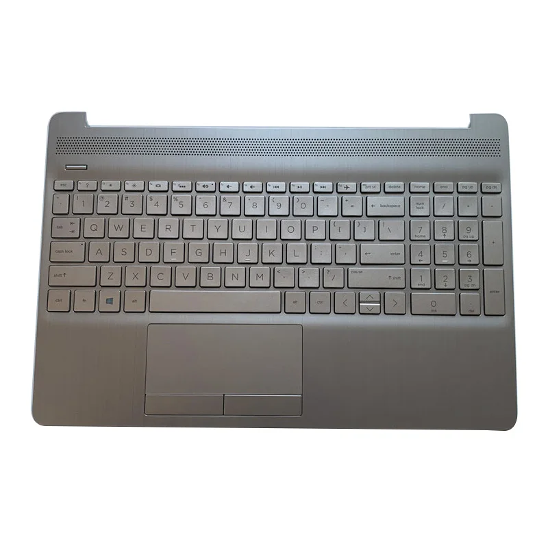 

NEW Laptop LCD Back Cover/Hinges/Palmrest/Bottom Case For HP 15S-DU 15S-DY 15-DW 15-CS 15-DU0048TU TPN-C139 L52012-001 Silver
