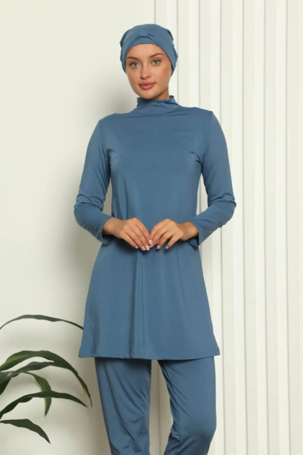 

New Burkinis Muslim Swimwear Modest Summer Clothing Long Sleeve Swimming Hijab Sport Islamic Swimsuit Bathing Suit Suit