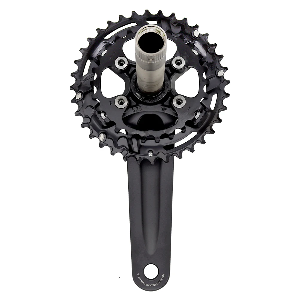 SHIMANO DEORE FC-M4100-2 2X1 0 скоростной Кривошип для горного велосипеда 170 мм/175 мм 26-36T BB52 MT501