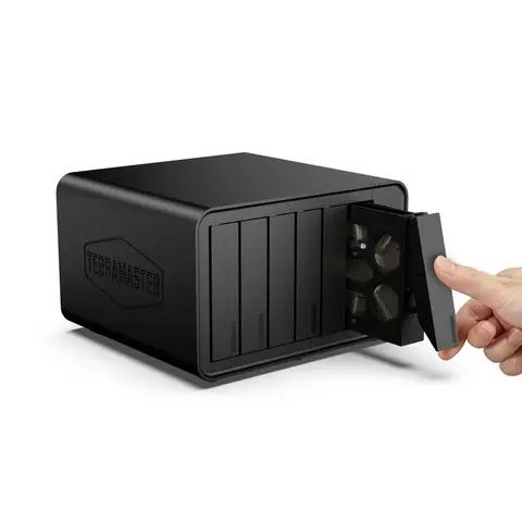 TERRAMASTER F6-424 NAS Storage 6bay — четырехъядерный процессор N95, оперативная память DDR5 8 ГБ, порт X2, сетевое хранилище (без дисплея)
