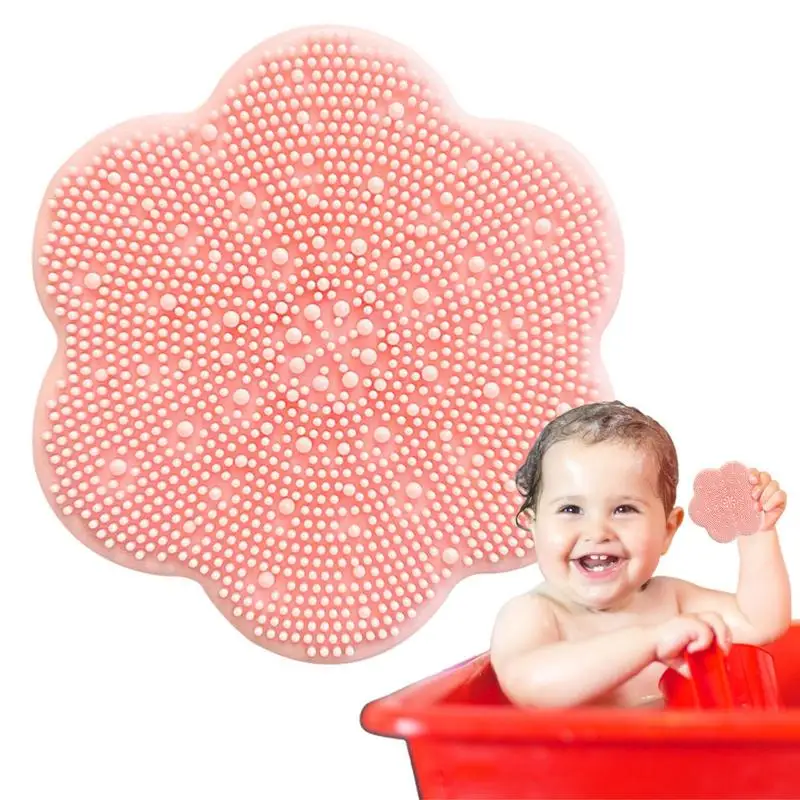 

Детская силиконовая щетка для душа для новорожденных, щетки для мытья волос, массажные щетки, протрите расческу, щетка для купания и душа