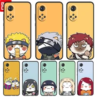 hot anime naruto cartoon for honor 60 50 20 se pro x30 10x 10i 10 9x 9a 8x 8a lite silicone soft tpu black phone case capa cover