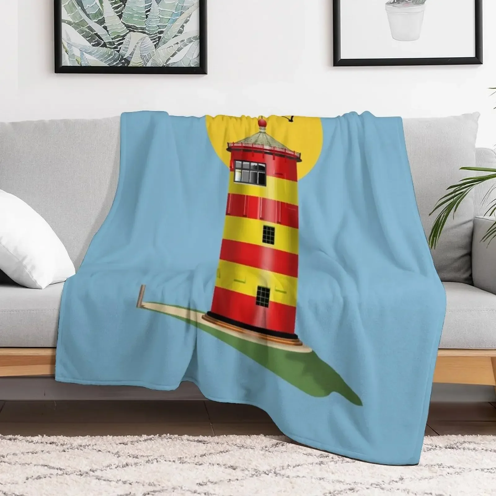 Pilsum маяк пильсумер Leuchtturm Германия декоративное одеяло косплей аниме