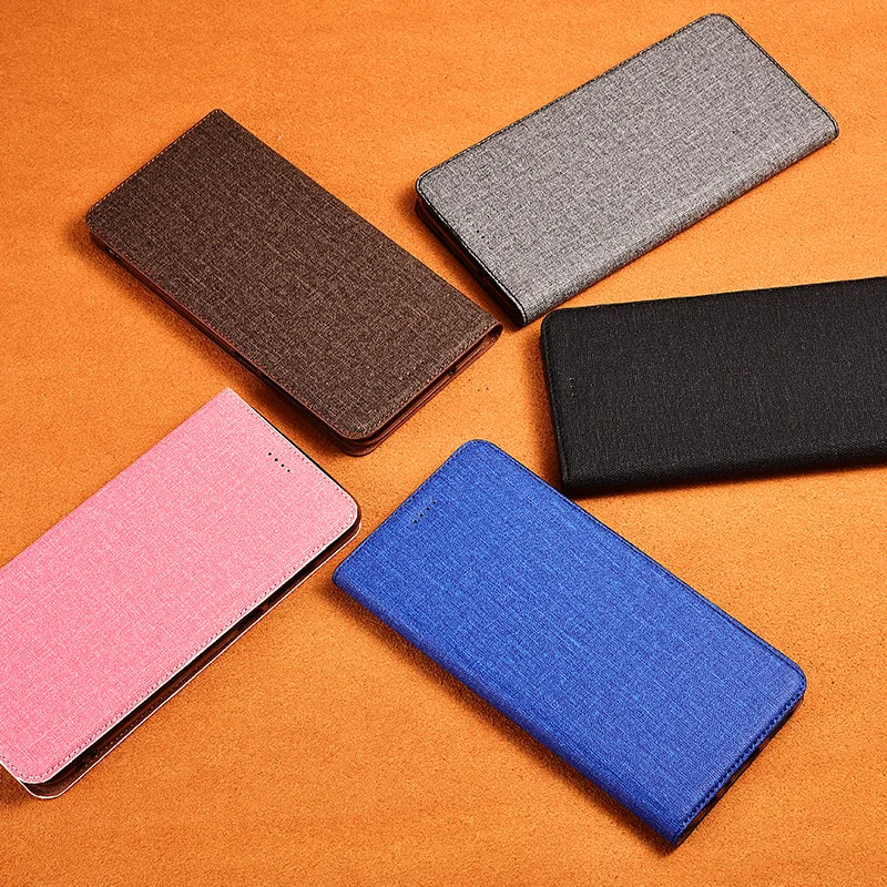 

Luxury Plush Pure Cotton Phone Case For OPPO A31 A32 A33 A53 A54 A55 A36 A76 A11S Cotton Linen Magnetic Flip Protective Cove