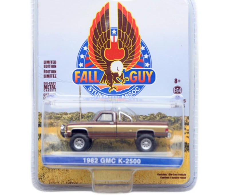 1/64 GreenLight 1982 GMC K-2500 pickup collection of die-cast allo car model toy gift collection