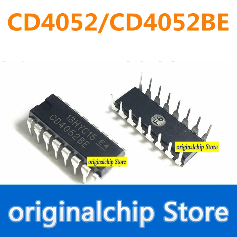 5 шт. CD4052 CD4052BE in-line мультиплексор DIP16 |