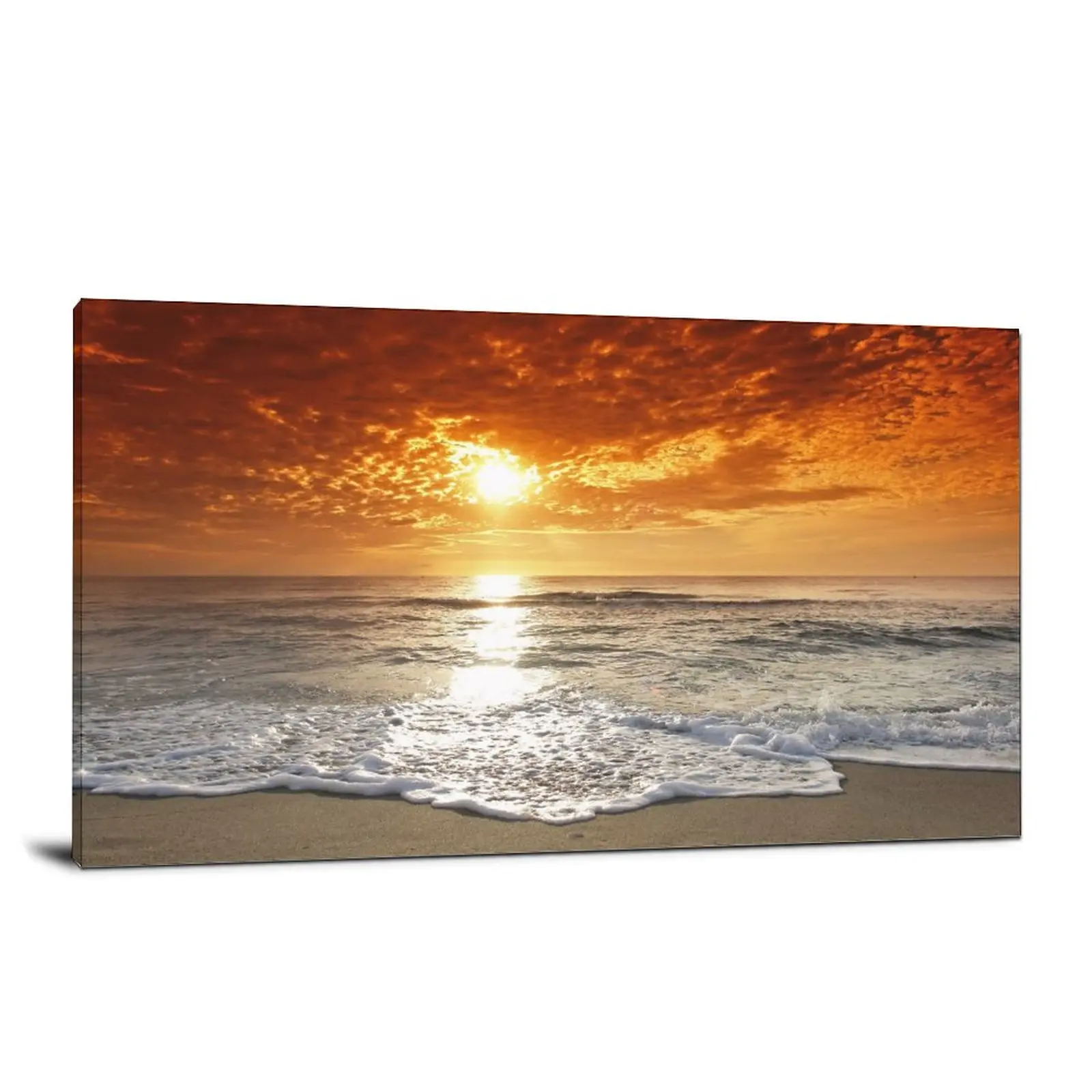 Плакаты на холсте с изображением морского пляжа и пейзажа современные украшения