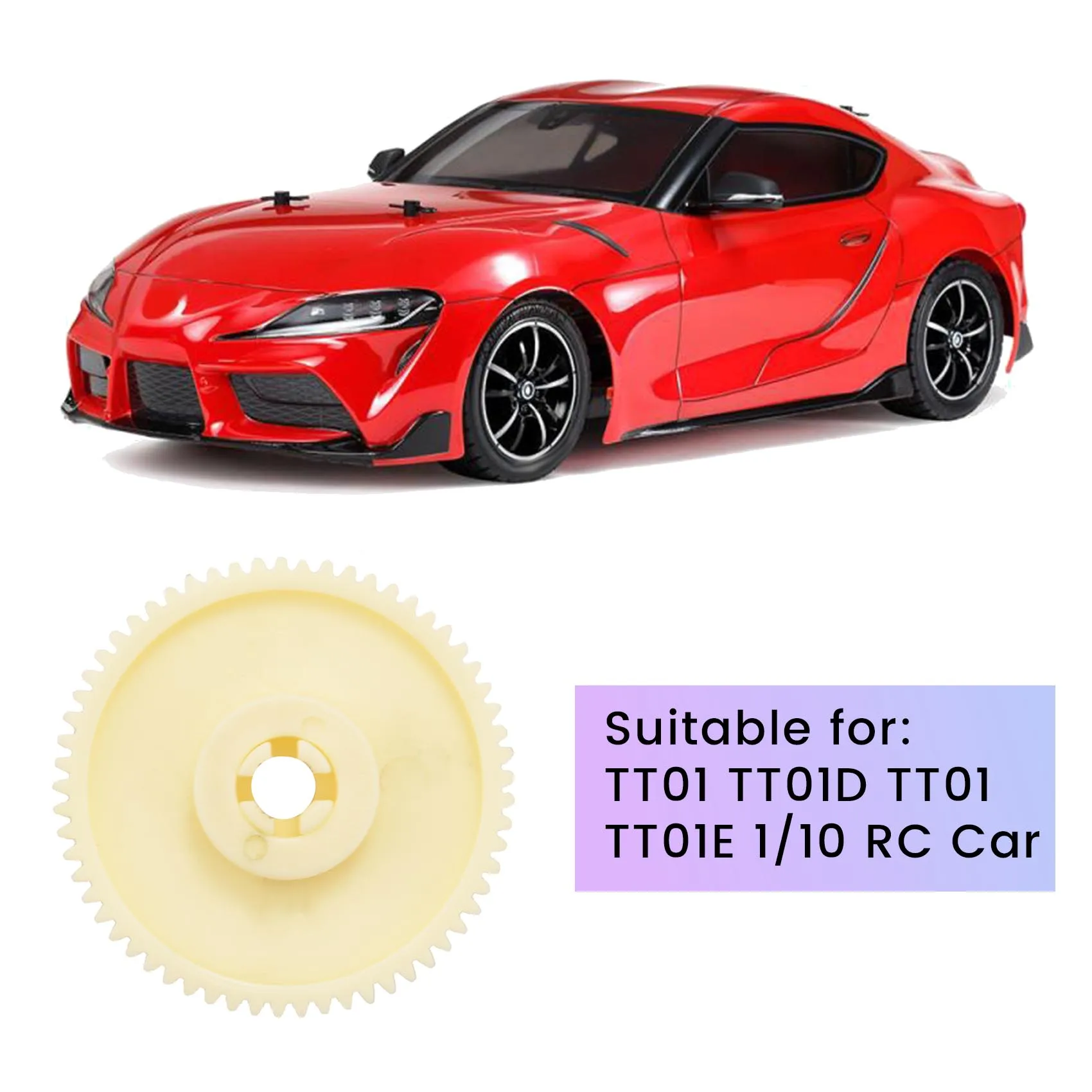 61T зубчатая шестерня 51004 для TAMIYA TT01 tt5000 TT01E 1/10 Запчасти модификации