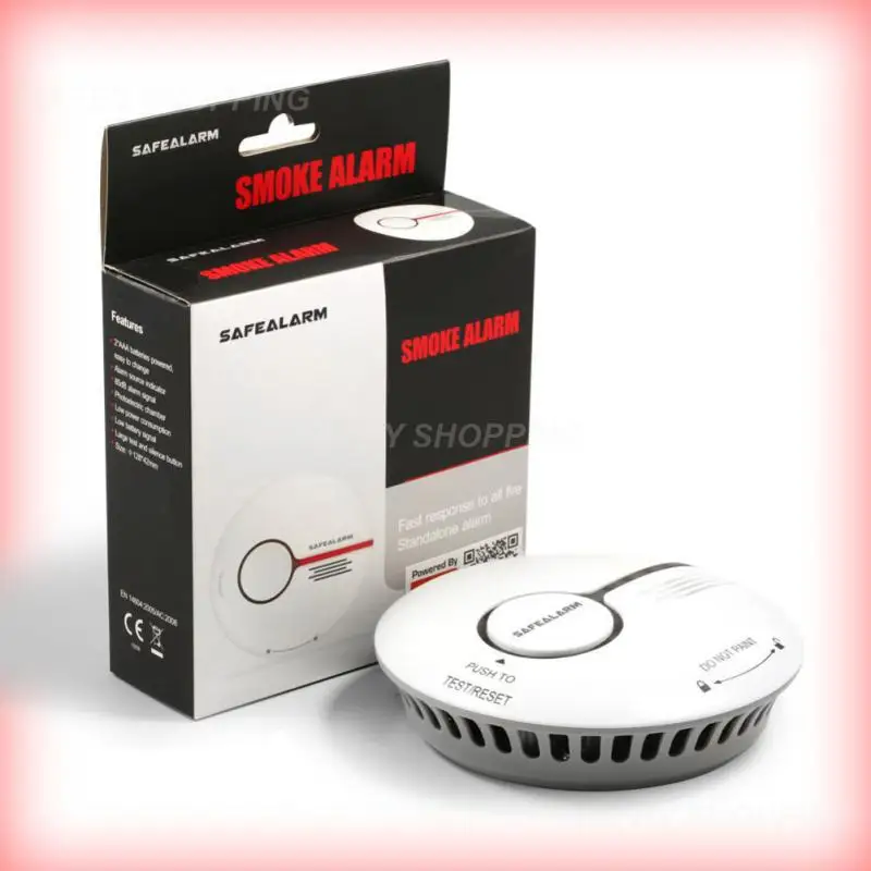 

Smart Fire Alarm Sensor For Home Kitchen Remote Monitoring Tuya 85db Smart Home Smoke Detector Wireless Gas Detector
