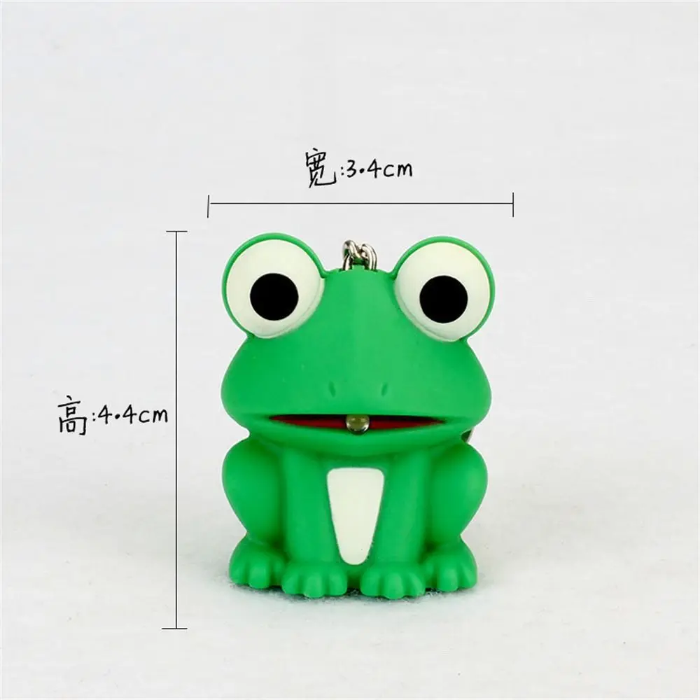 Милые животные световой звук брелки светодиодный светильник мультяшное