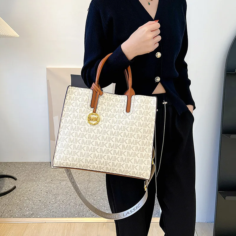 Модная Большая Сумка-тоут С Принтом В Стиле Ретро Женская Деловая Компьютерная