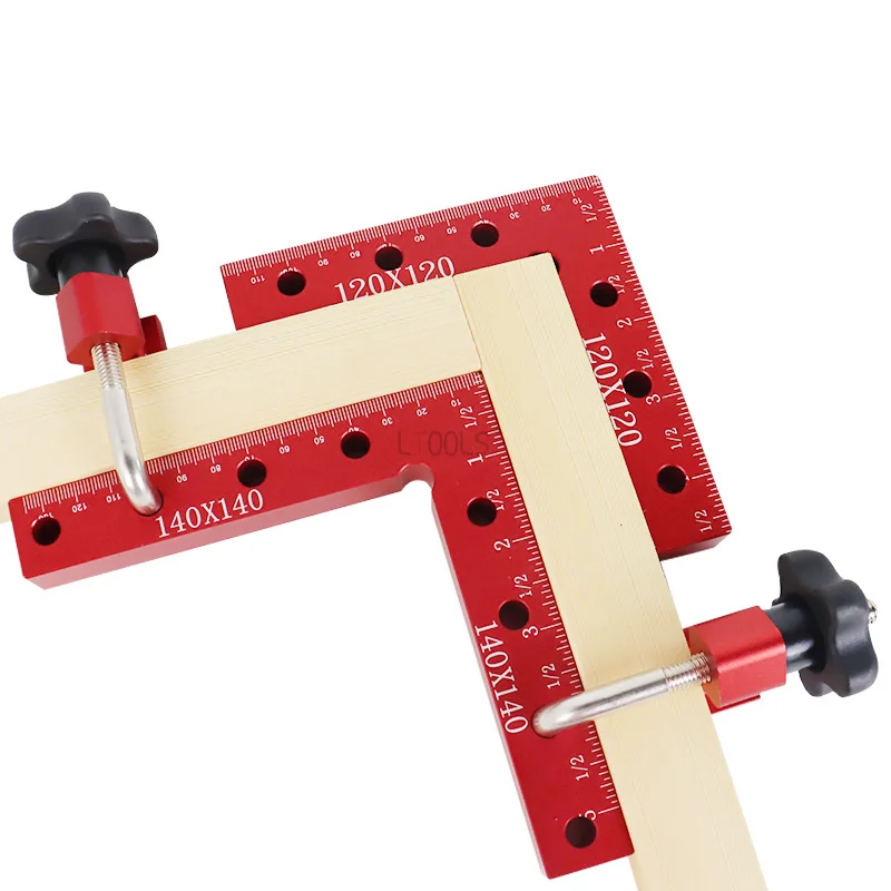 

2 шт., L-образные квадратные фиксирующие панели для столярных работ, 90 градусов