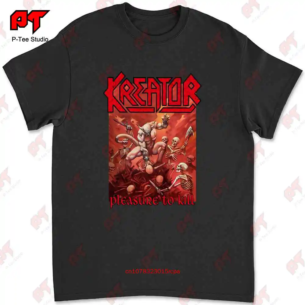 Маленькая черная футболка Kreator pleasures To Kill S KBML