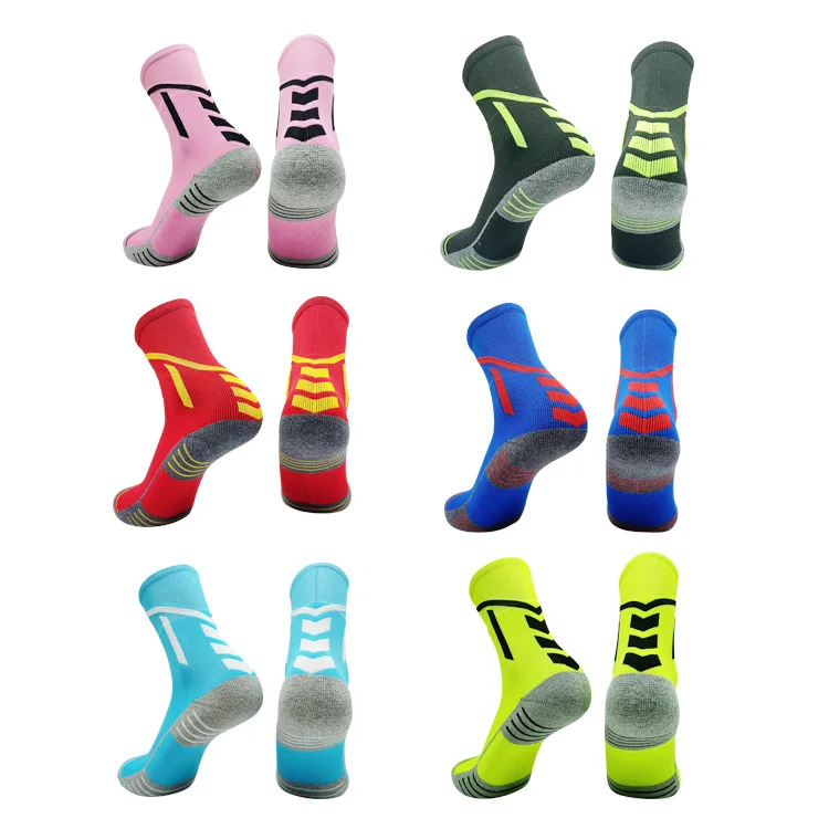 Adult antiskid breathable football sock cycling basket chaussette femme men tenis running students their comfortable sport socks