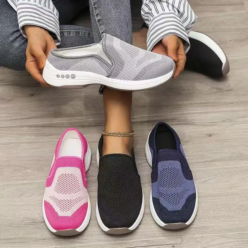 Fashion Women Sneakers Casual Shoes Female Mesh 2020 Summer Shoes Breathable Trainers Ladies Basket Femme Tenis Feminino