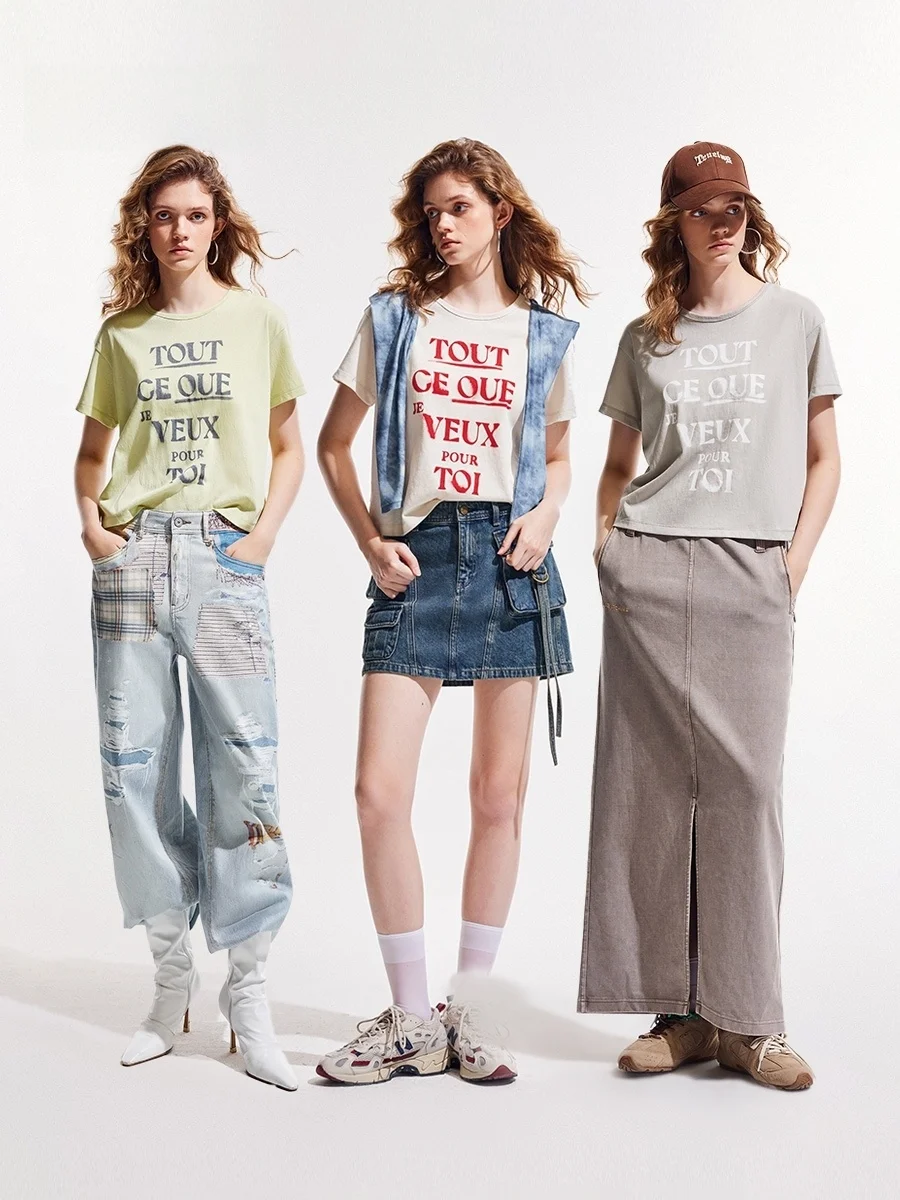 Повседневная женская футболка с круглым вырезом и короткими рукавами легкая