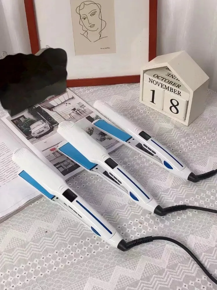 

Liquid Crystal Display Ceramics Straight Splint Professional Hairdressing Tools