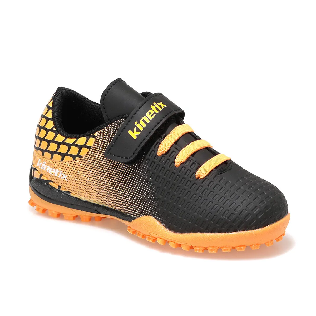 

Black Male Child Carpet Field Shoes Sport Comfortable Kids Boy Running Soccer Shoes İNSTREET