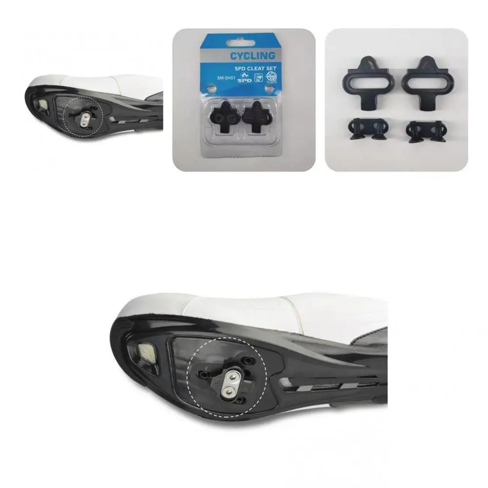 

Practical Anti Slip Bicycle Accessories Multi-Release Road Bike Cleat Spin Delta Clips Bicycle Cleat 1Pair