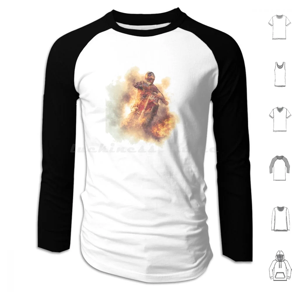 Толстовка с капюшоном Ken Roczen Suprecross / Motocross Enduro для мотокросса