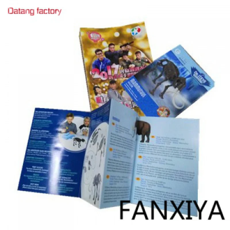 

Custom All Kinds Of Booklet Flyer Leaflet Printing High Quality Binding Color Brochure magazine Instructions