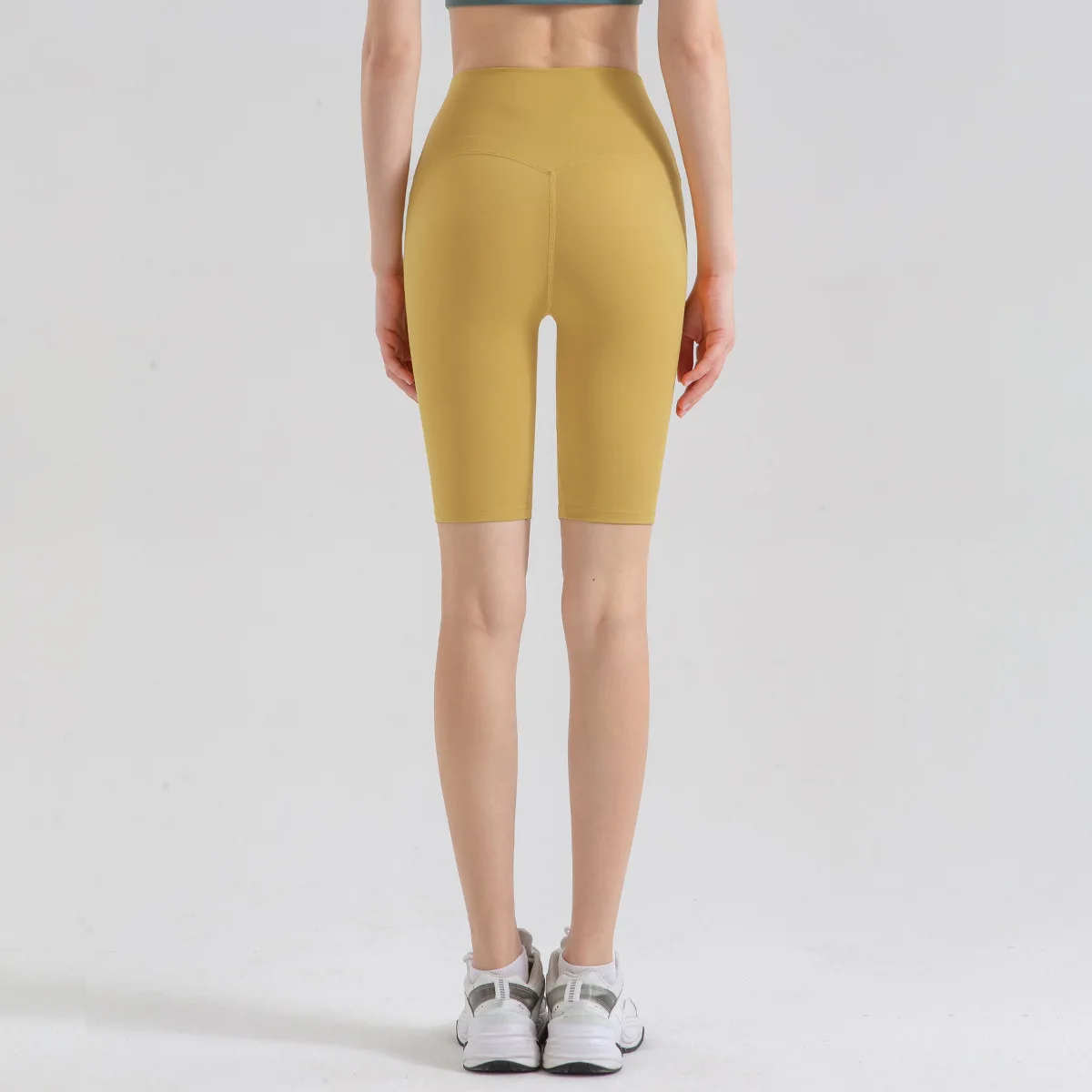 LULU Summer Ladies Gym Shorts Anti Squat High Waist Premium Butter Soft Fitness Tight Ladies Yoga Leggings Cycling Gym Training