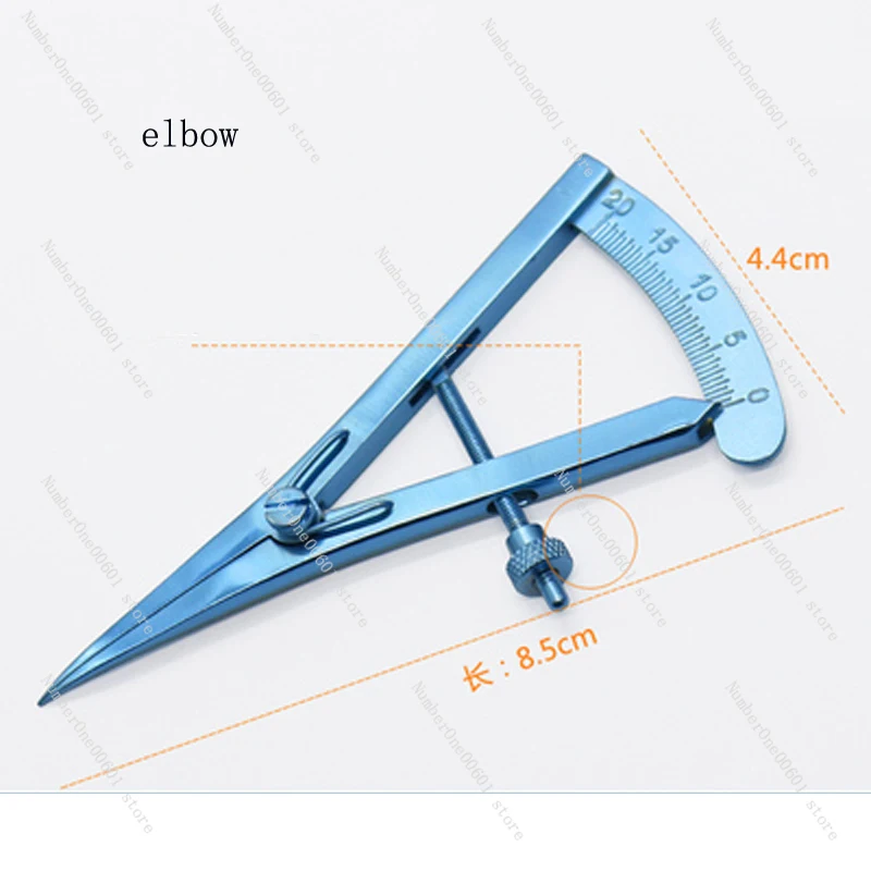 Пластиковая хирургия измерительная линейка для глаз манометр двойной