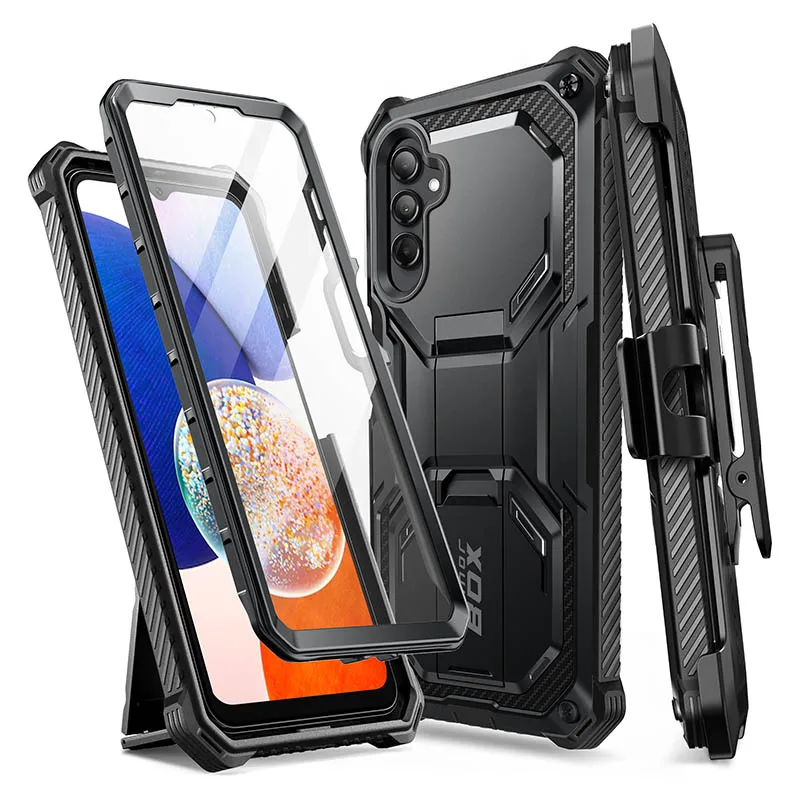 

I-BLASON для Samsung Galaxy A14 5G чехол Armorbox полноразмерный прочный защитный чехол-бампер со встроенным защитным экраном
