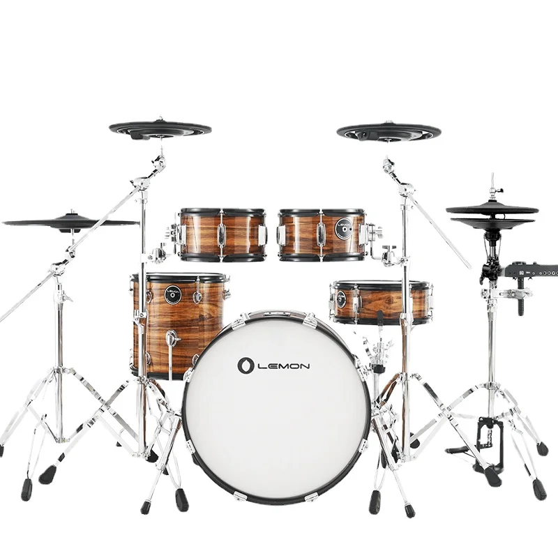 

Lemon Drum Electric Drum Kit Electronic Drum Set All Mesh Head