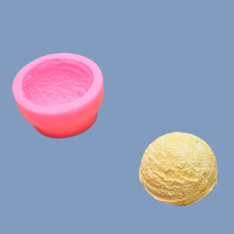 Силиконовая форма сделай сам для изготовления мороженого шариков свечей помадки