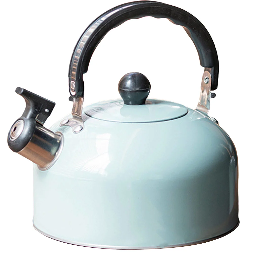 

Kettle Whistling Tea Teapot Pot Stainless Steel Boiling Stovetop Electric Heatingstove Coffee Camping Teakettle Kitchen Whistle