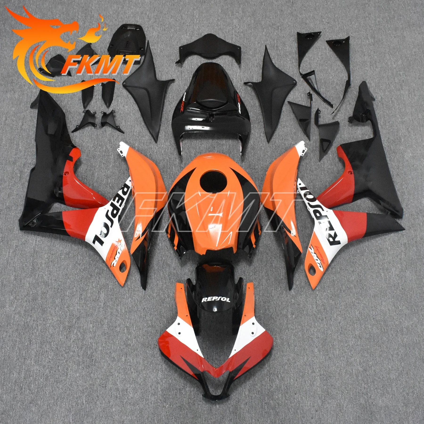 Фото Для HONDA CBR600RR CBR 600RR CBR 600 RR F5 2007-2008 мотоциклетный полный обтекатель, комплект кузова, литье под давлением ABS 07 08 №1
