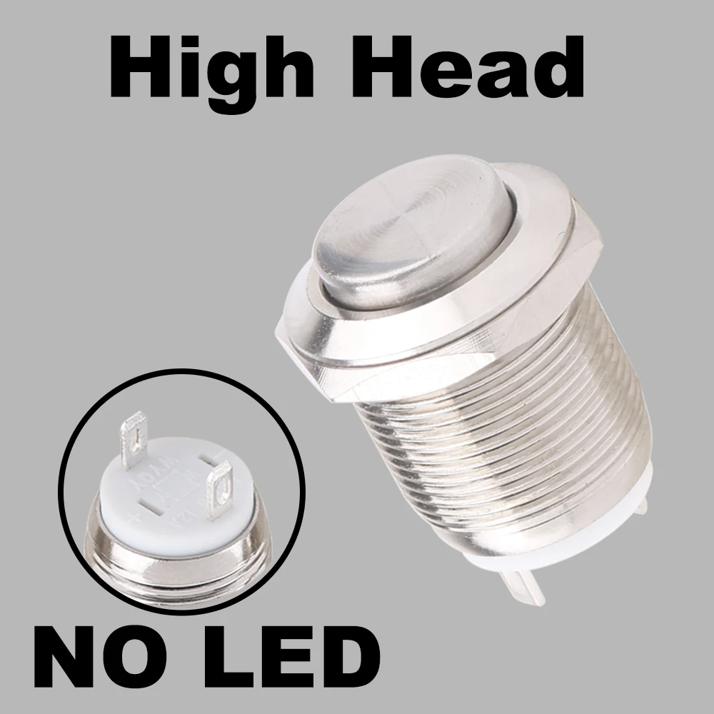 

Водонепроницаемый металлический переключатель DIANQI 12 мм