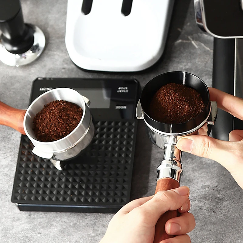 Кольцо для ловли кофе анти-муховое кольцо порошка кофемолки 51 мм 53 58 тканевое