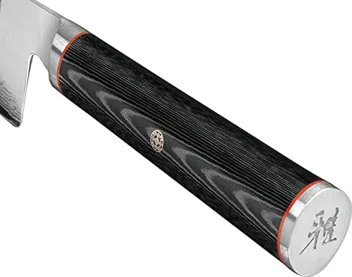 

Chef's Knife, Medium, Black with Red Accent