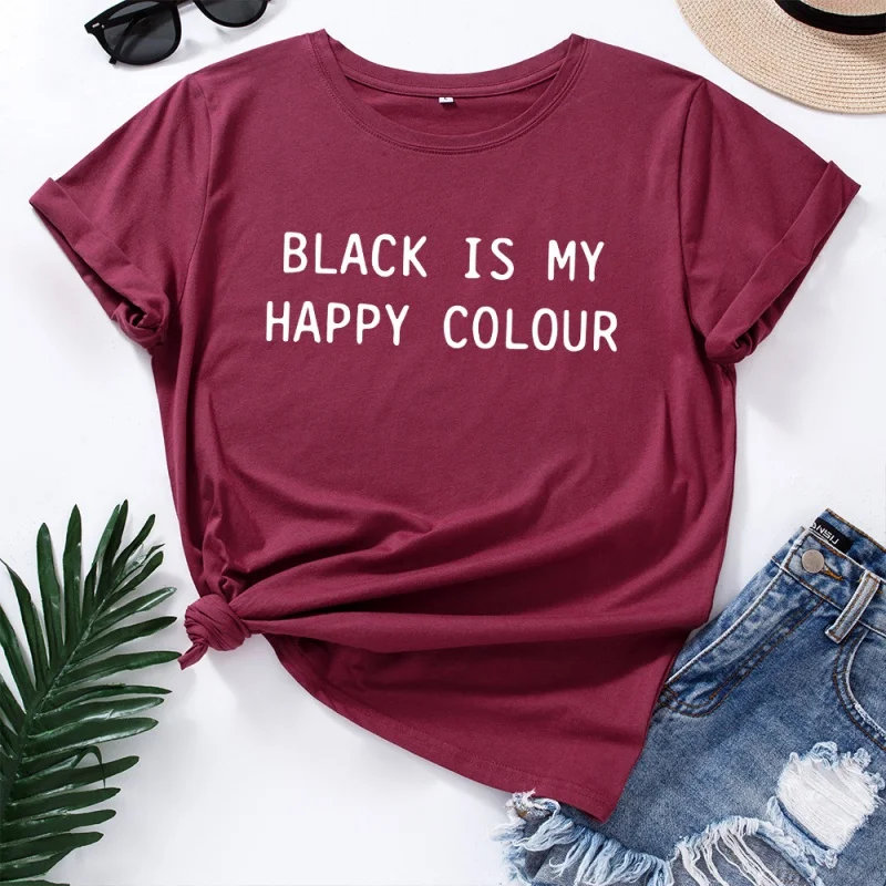 

Women's T-shirt Daisy Print Short Sleeve Casual Weekend Flowers Y2k Basic Street Black And White Yellow Round Neck Top For Girls