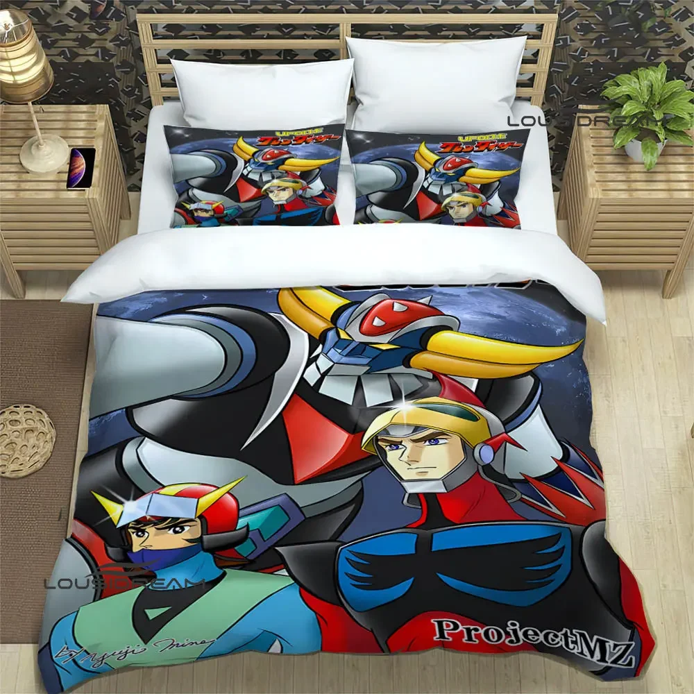 Комплект постельного белья с принтом НЛО робо грендак