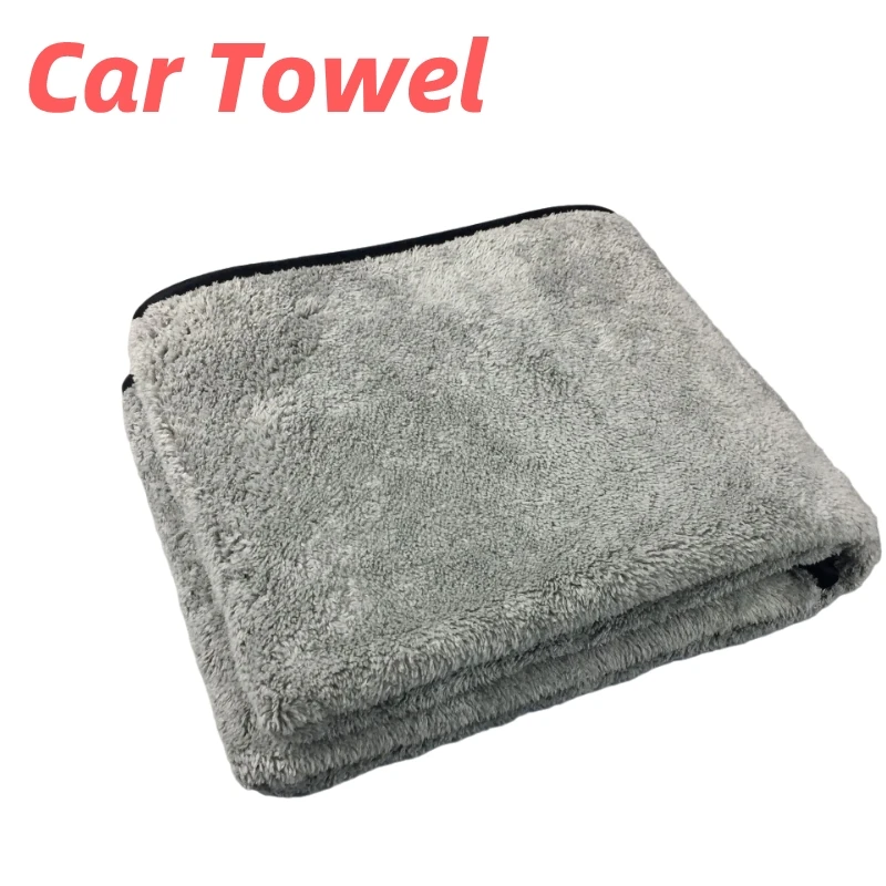 

60x40CM Microfiber Car Wash Towel Fast Drying Auto Cleaning Extra Soft Cloth High Water Absorption For Car Wash Accessories