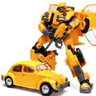 Аниме WEI JIANG, игрушки-трансформеры для мальчиков, большой размер, 21 см, крутой фильм, 5 фото, экшн-фигурки, большие размеры, робот-машина для детей